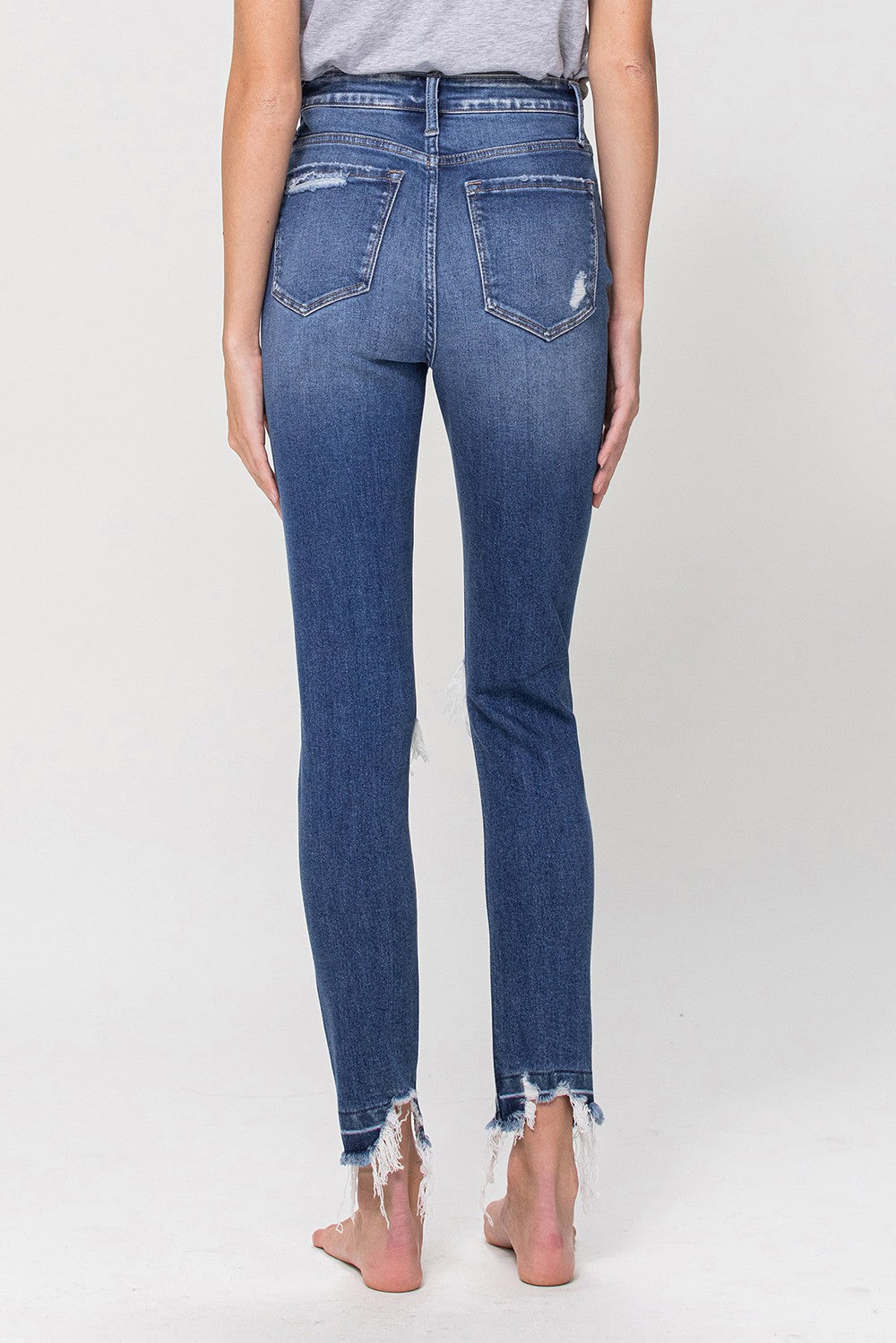 The Cassie High Rise Ankle Skinny Jean