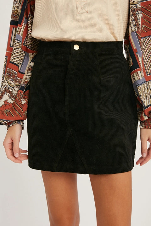 【 LENINA 】VERITE CORDUROY SKIRT northandmainclothingco-